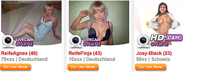 reife Milfs live